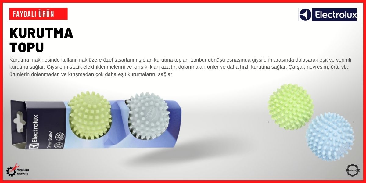 Electrolux Kurutma Topu